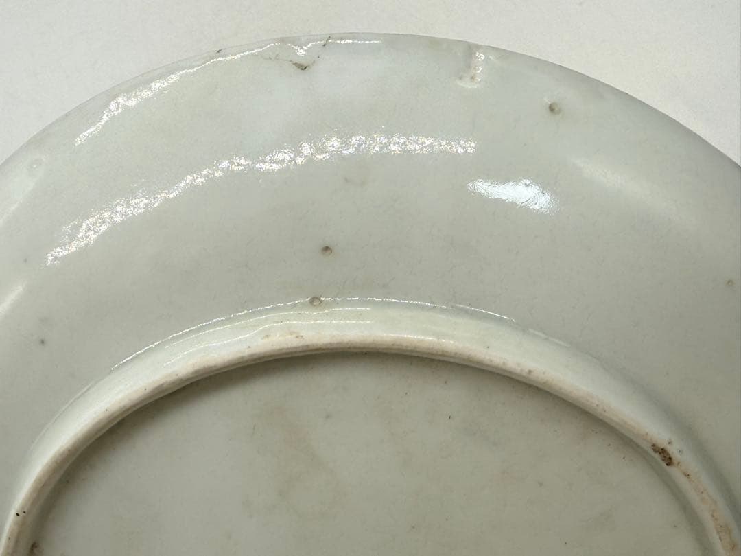 中国　染付　三老図　大皿　送料込み260126