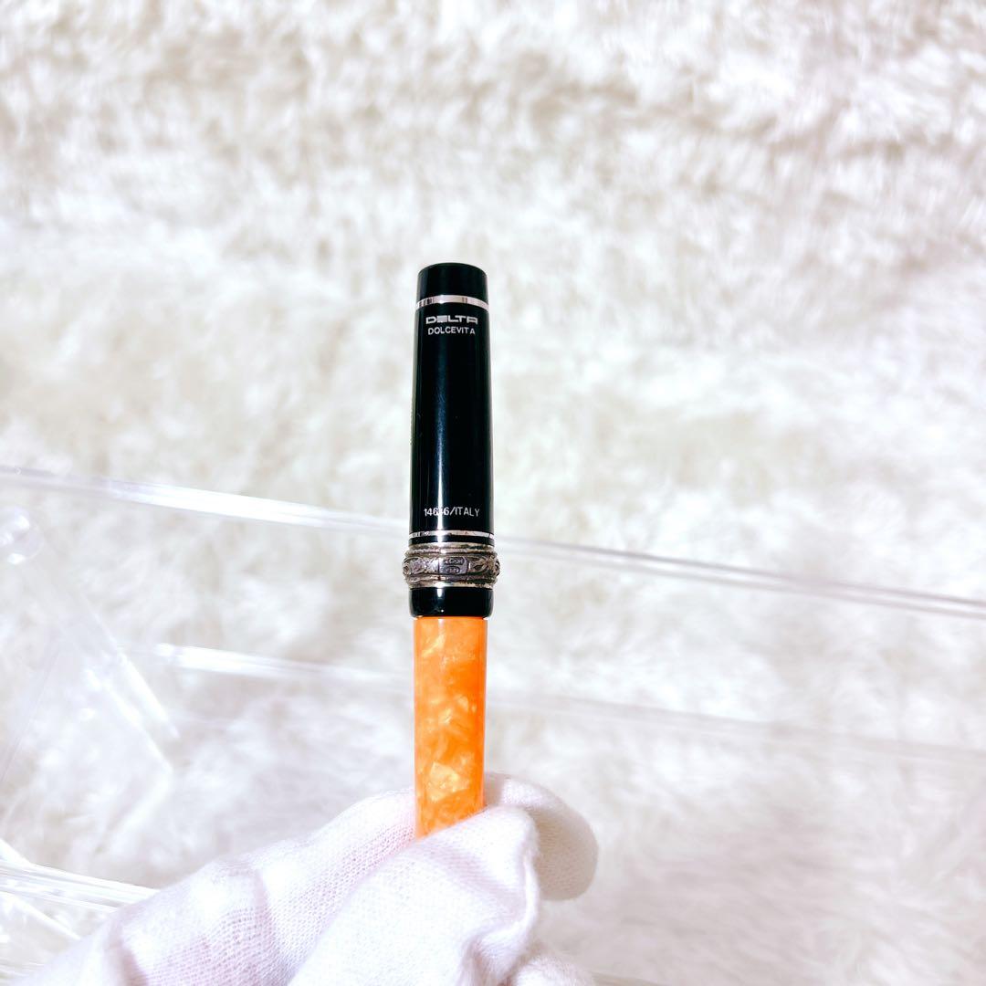 希少　デルタ ドルチェビータ ミニ シルバー ボールペン