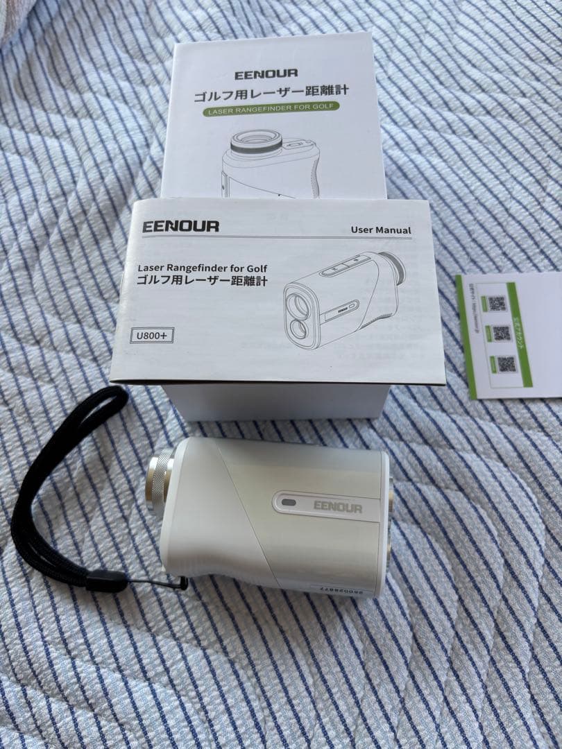 EENOUR ゴルフ用距離計 ホワイト(新型)