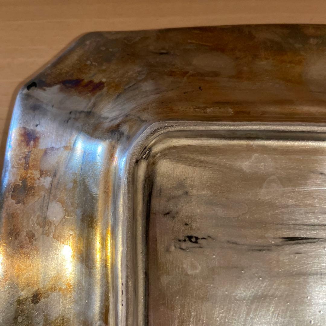 伊藤聡信　皿　銀彩　新品未使用【個展購入】