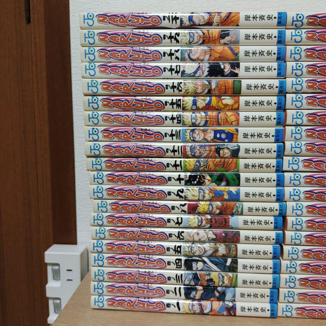 期間限定価格！NARUTO―ナルト― 漫画全巻72冊まとめ売り　全72巻