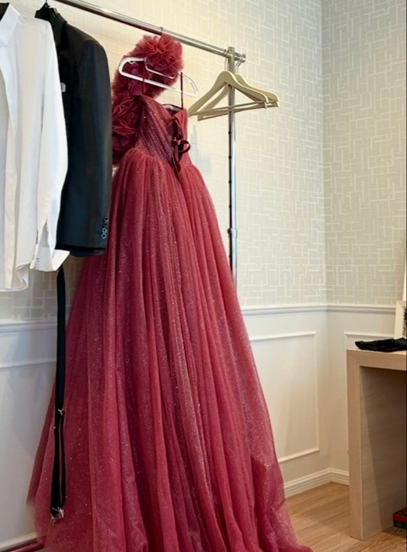 ynsウェディング　カラードレス