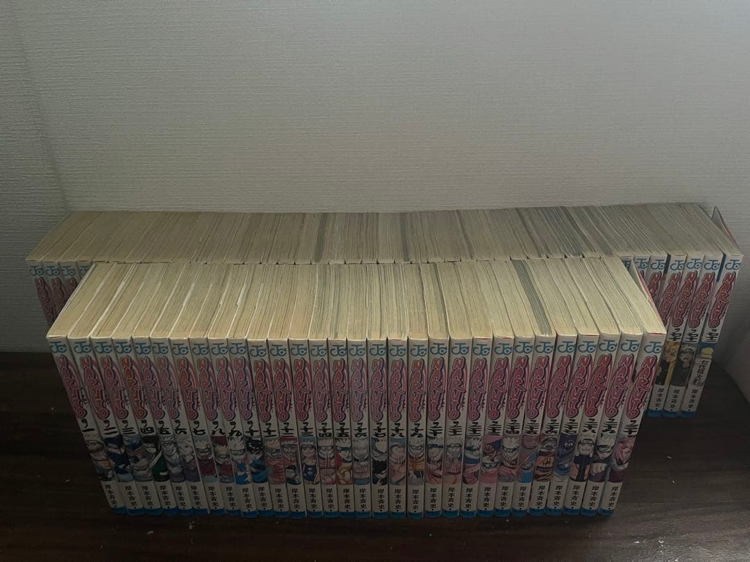 NARUTO 全72巻 日本語 中古 漫画セット