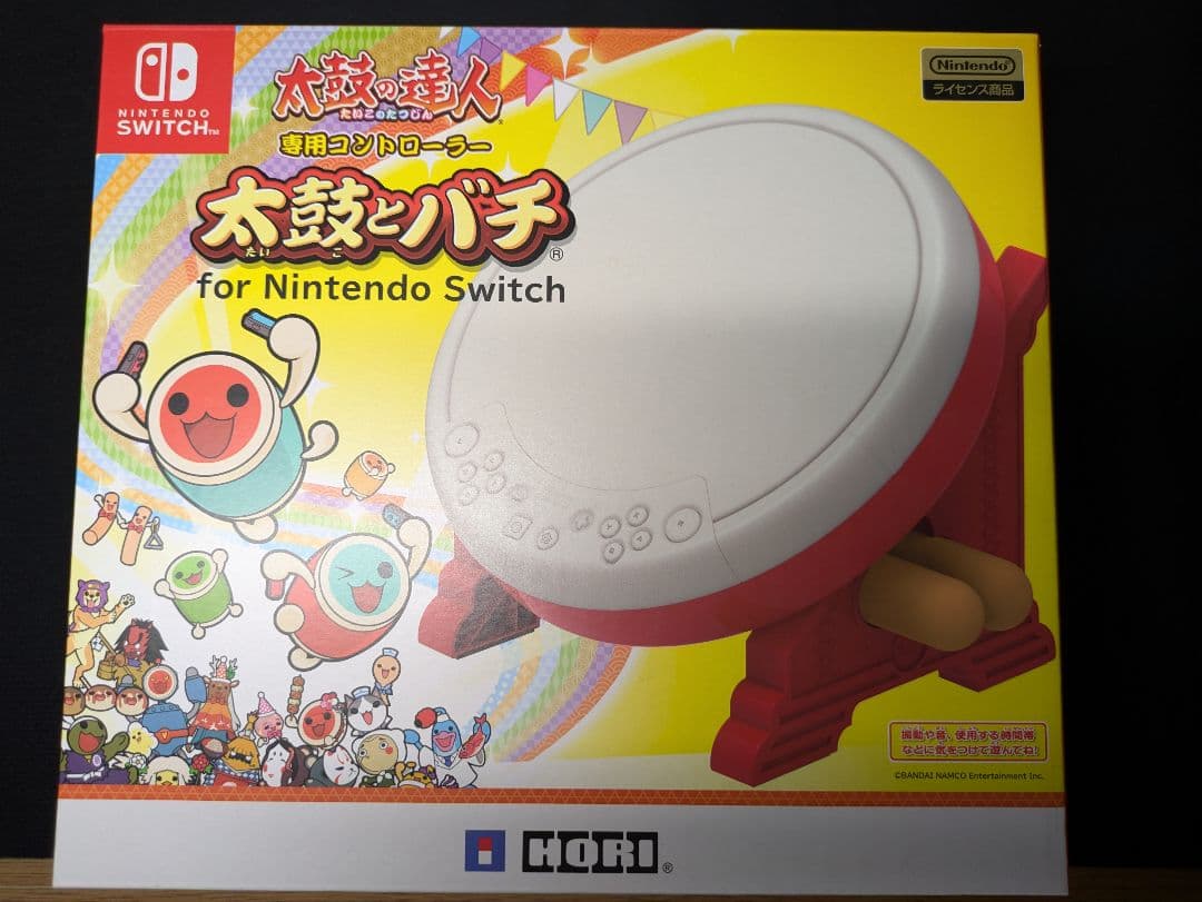 「太鼓の達人 スイッチ版 専用コントローラー付き セット売り」