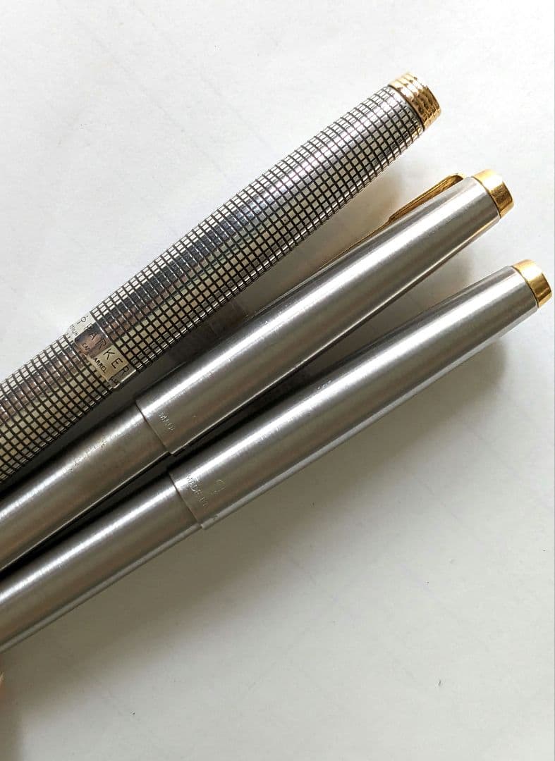 PARKER USA　ボールペン×2本 / シズレ万年筆×1本セット　インク無し