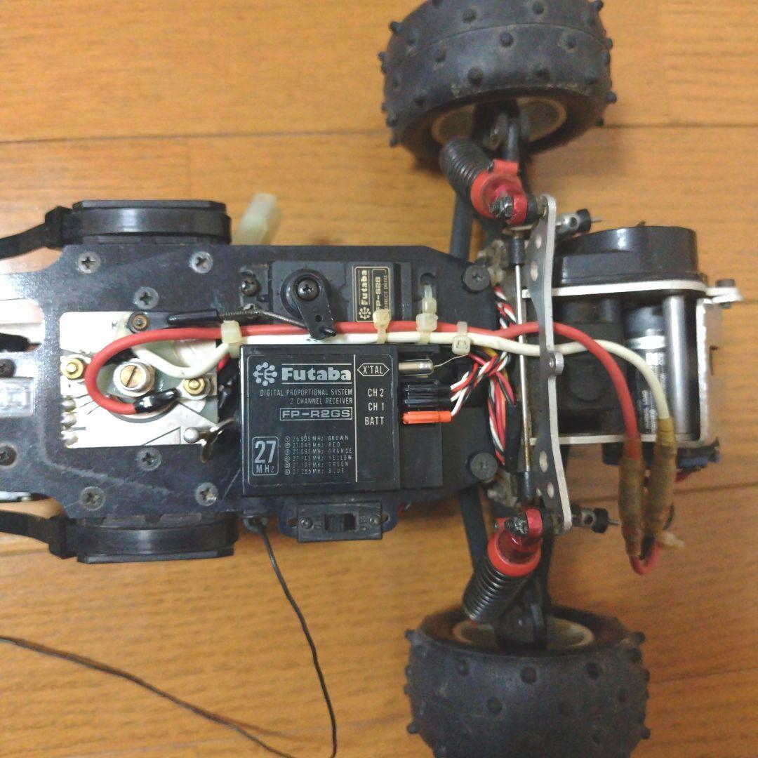 ラジコンカー　京商1/10電動4WD オフロードレーサー オプティマ 組立済品