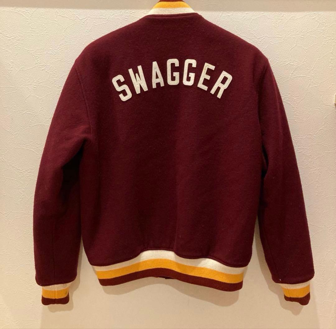 SWAGGER スタジャン　ウール100% 定価50190円