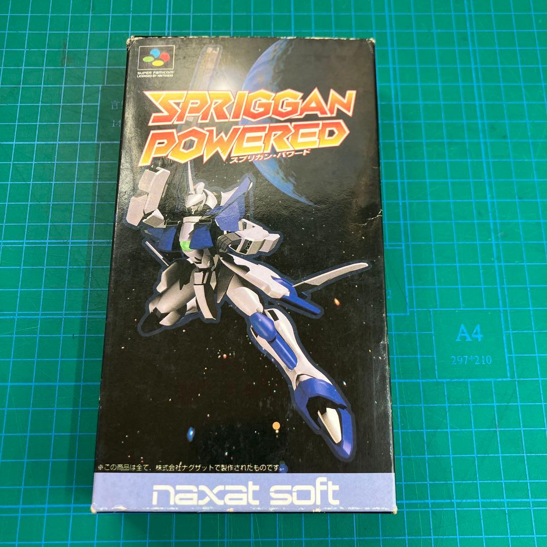 【空箱のみ】 スプリガン・パワード スーファミ