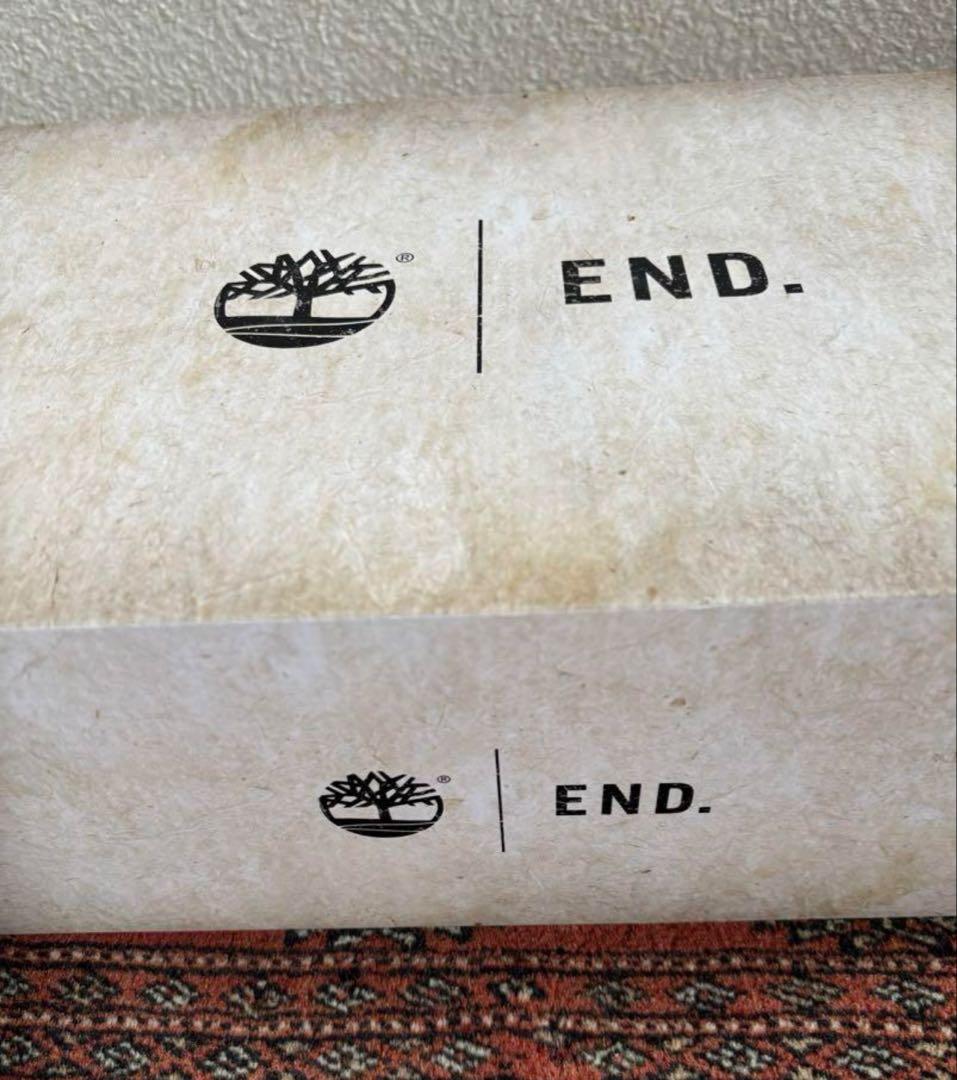 【美品】ティンバーランド×END. 3eyeデッキシューズ25.5cm
