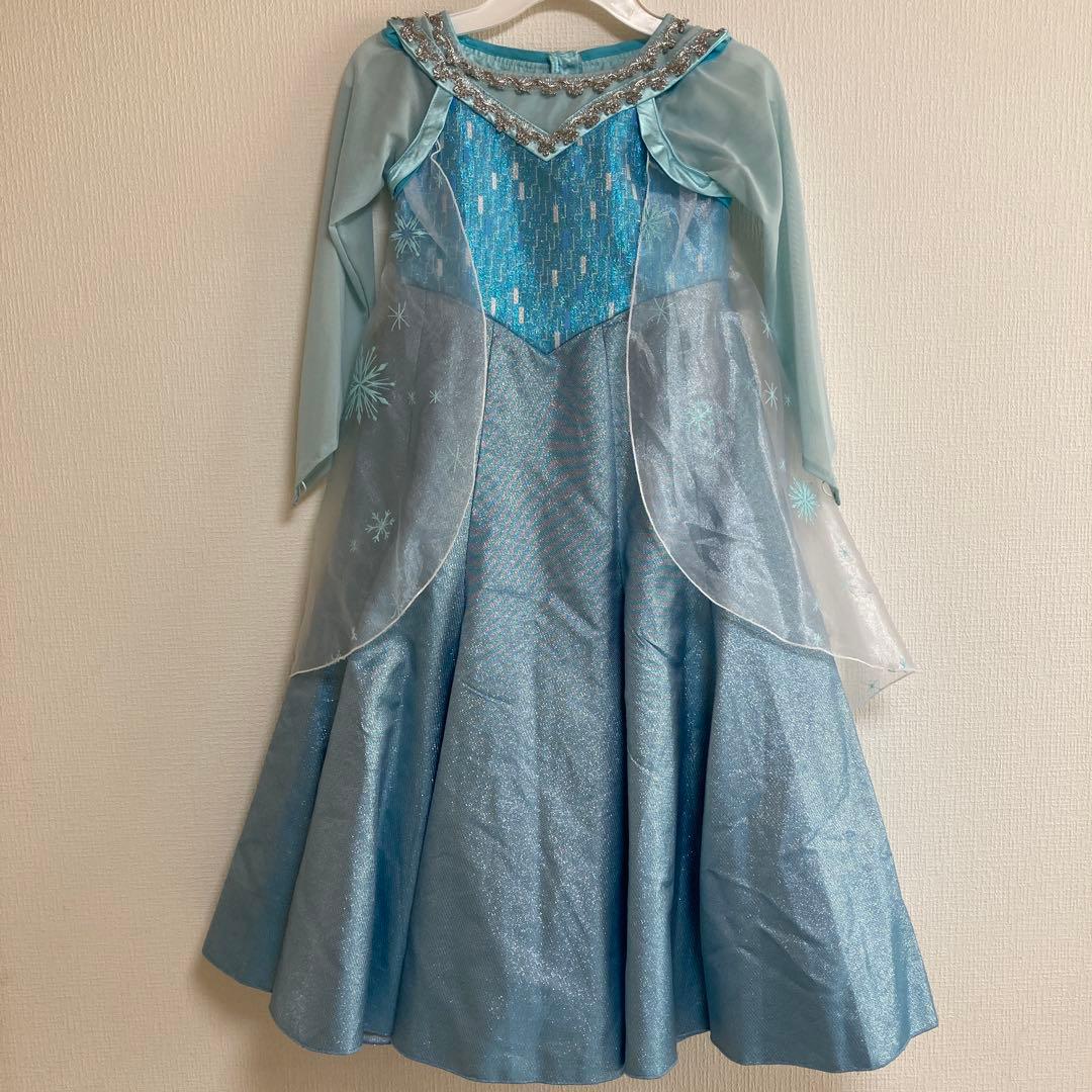 ビビディバビディブティック　ディズニーリゾート　アナ雪　エルサ　ドレス　120