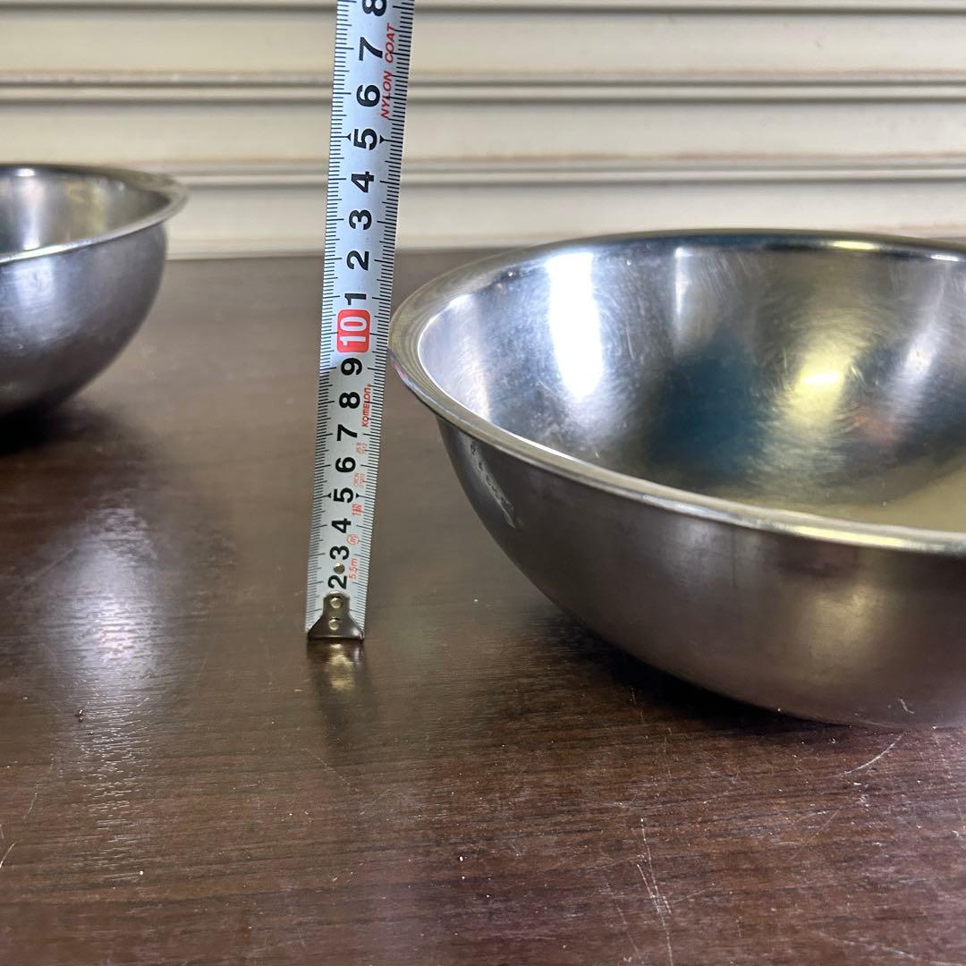 CE182★ステンレス製★ ボウル 6個 直径26㎝ 調理器具 業務用 237