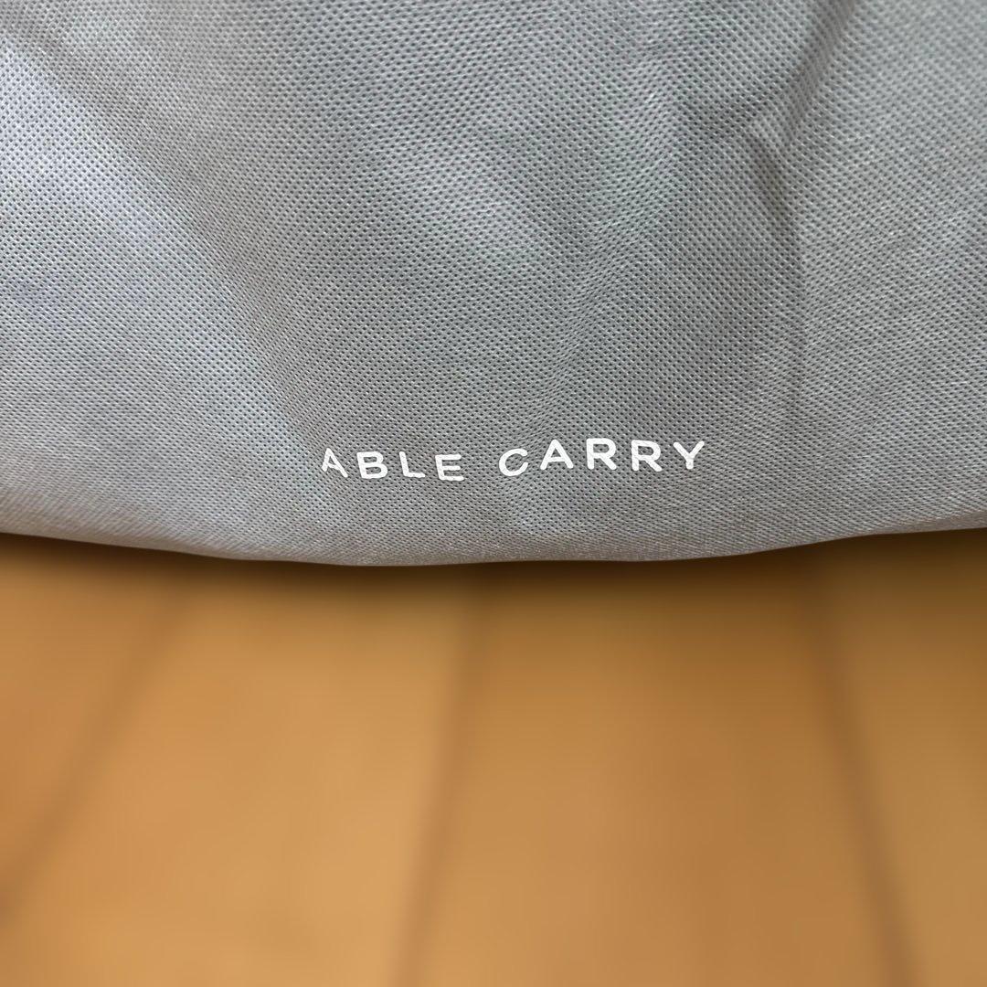 ABLE CARRY ブラック バックパック