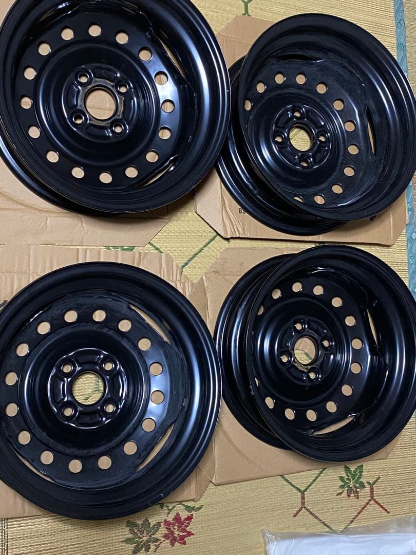 値下げ★ダイハツ純正スチールホイール14インチ★使用少ない