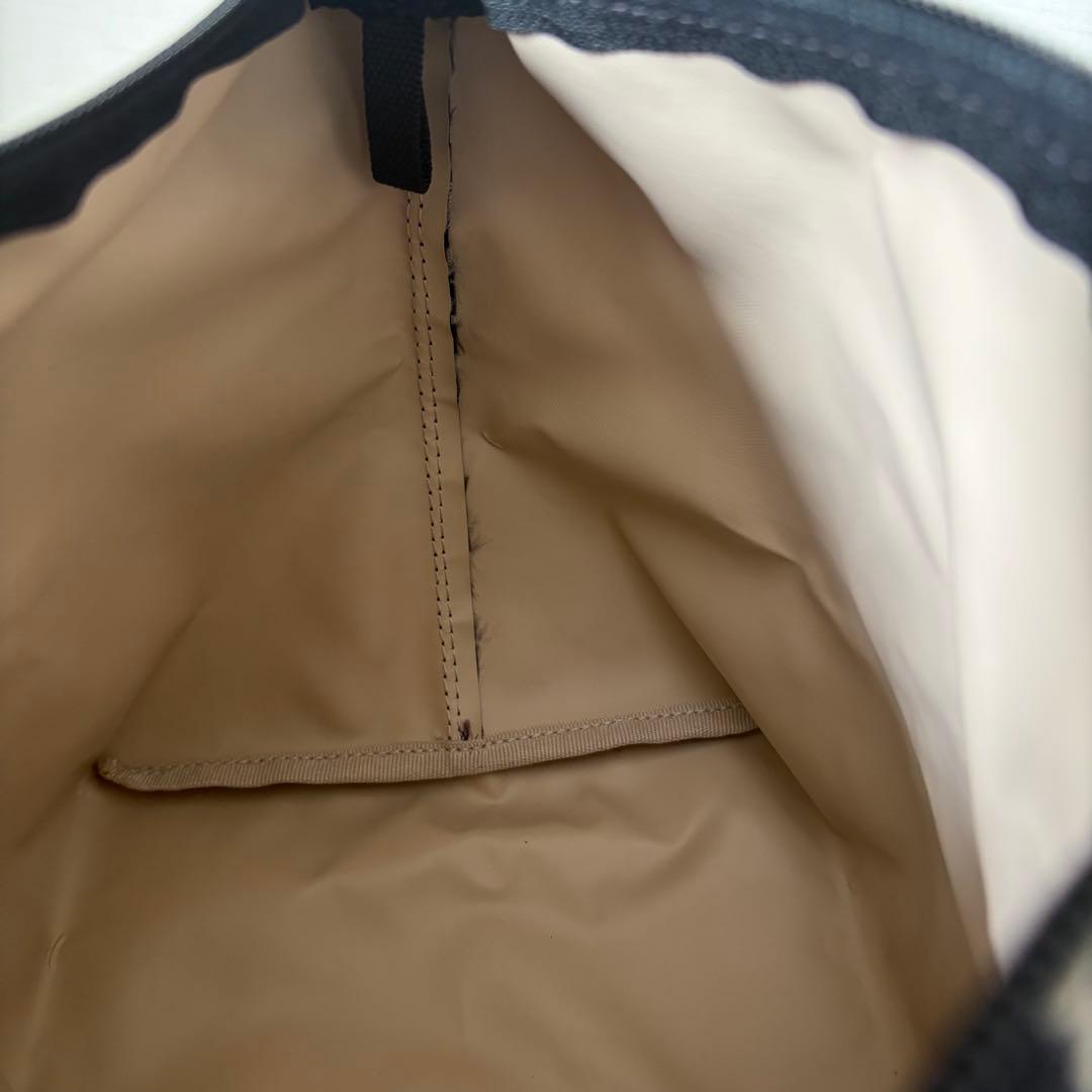 【美品】エルベシャプリエ　舟型 ビッグポシェット2885F グリーンレーベル別注