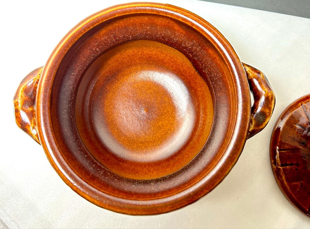 一志郎窯 中川一志郎 土鍋 御飯鍋 再興湖東焼　ご購入前にコメントをください