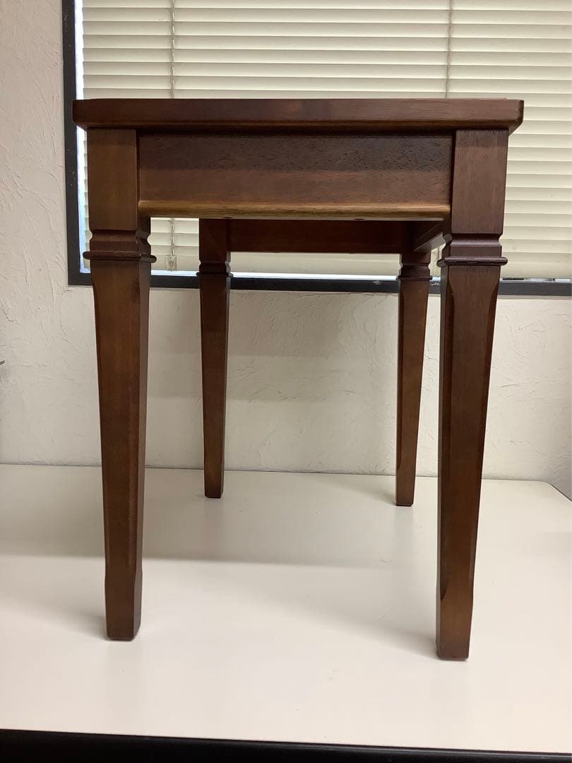 幅50cm マルニ サイドテーブル 地中海 ネストテーブル中 コーヒーテーブル