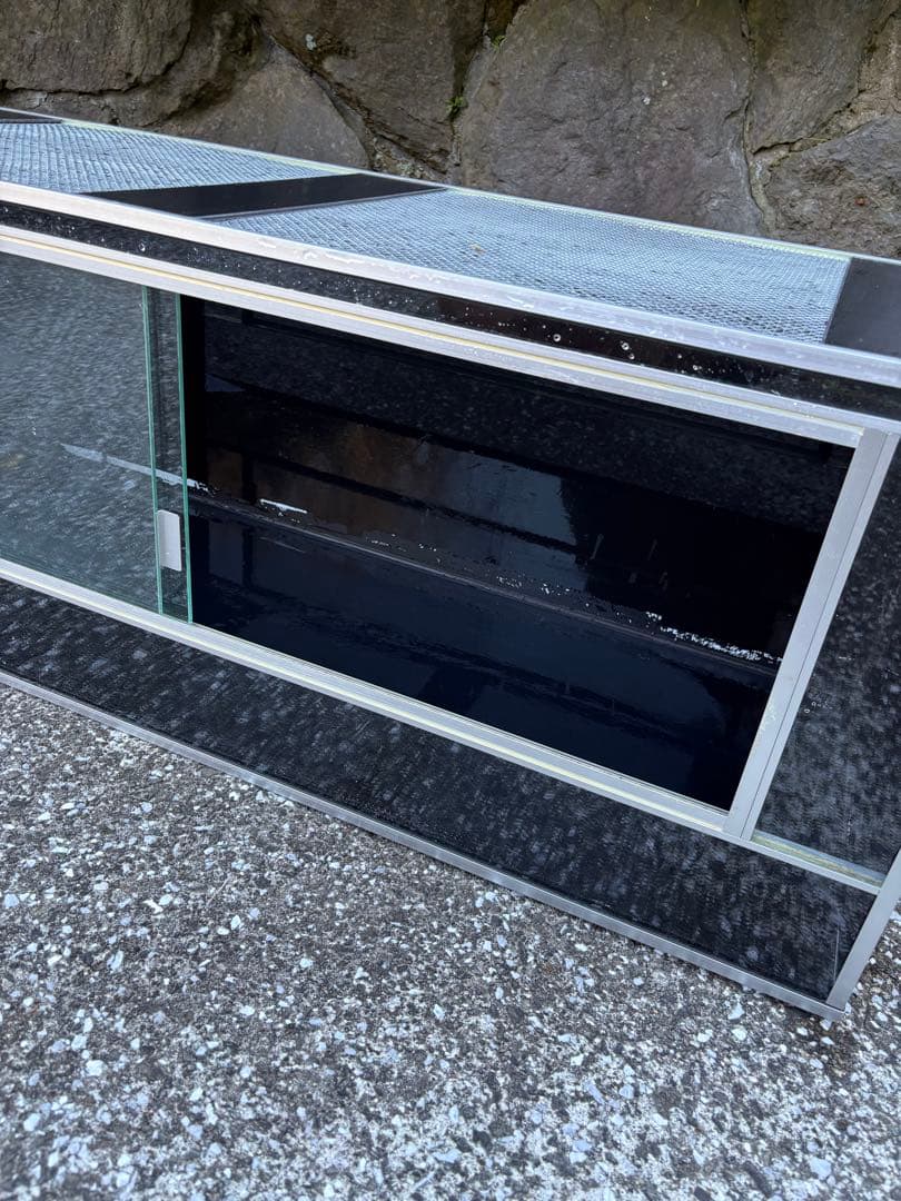龍匠　大型ガラス飼育ケージ 120×45×45