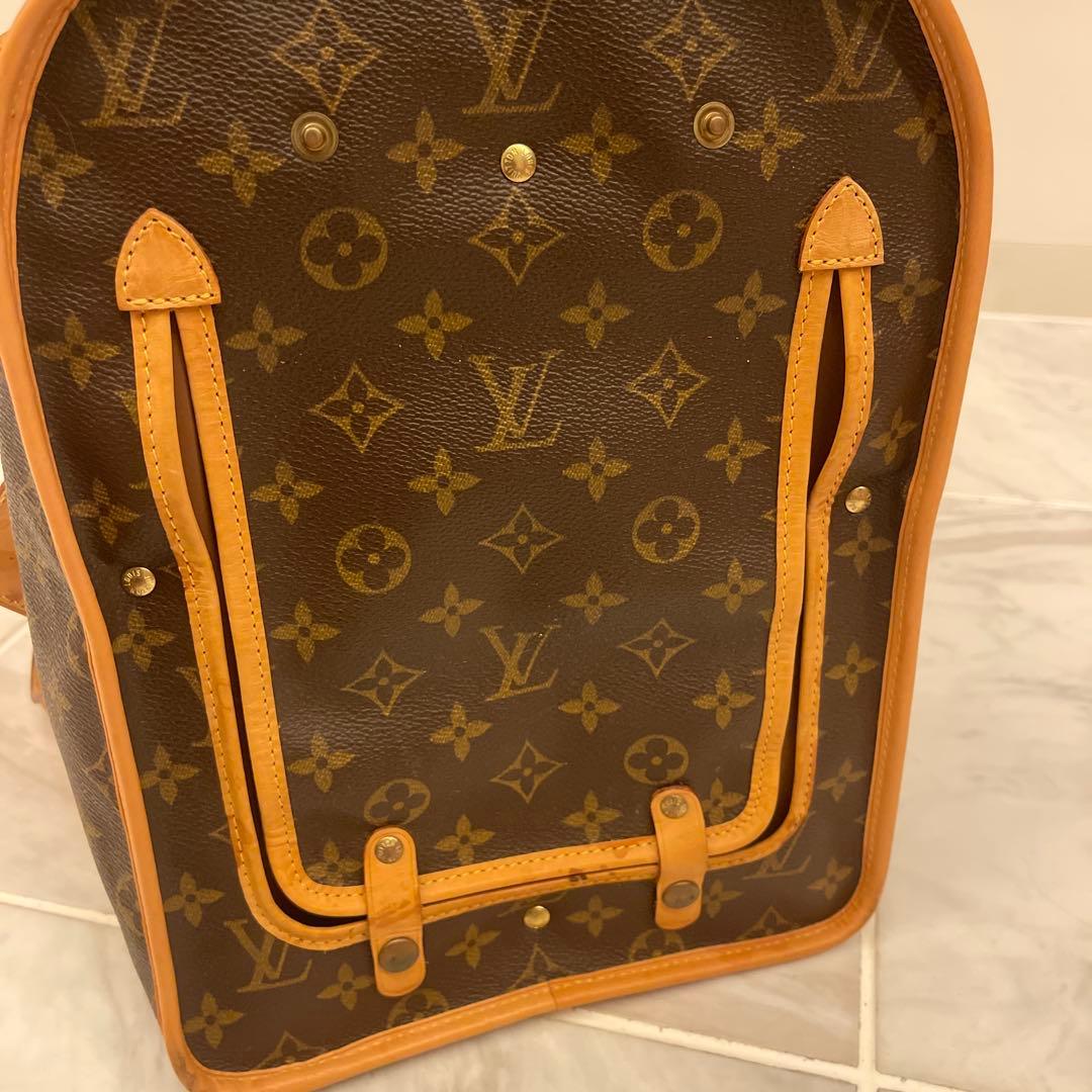 ルイヴィトンM42021モノグラム　ペットキャリーサックシャン50廃盤