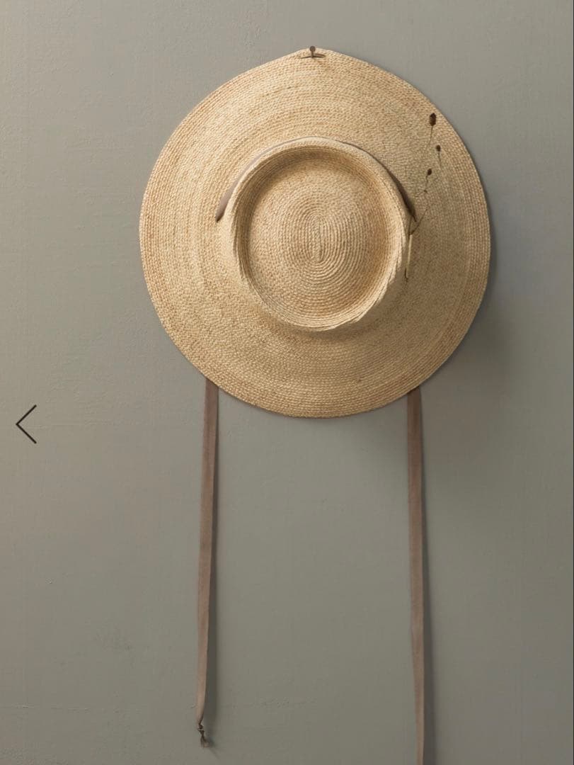 tocit 麦わら帽子 リボン付き
