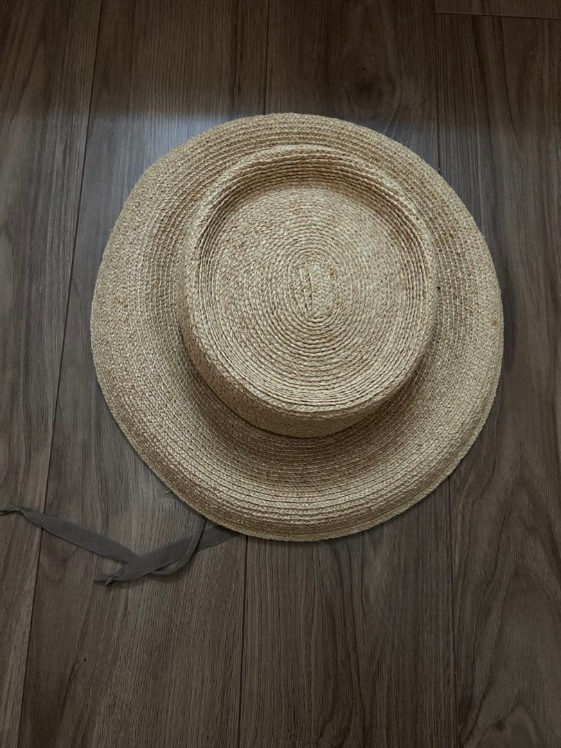 tocit 麦わら帽子 リボン付き