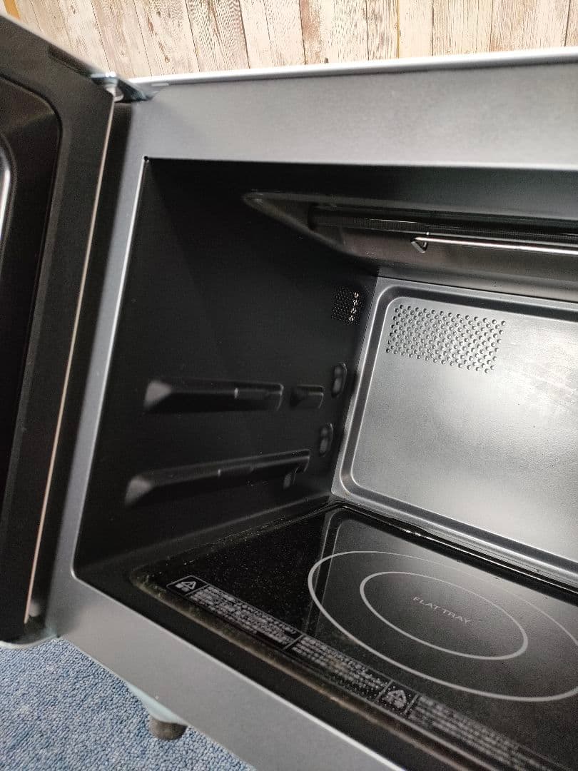 美品 2024年製 ニトリ フラットオーブンレンジ 16L BN16A WH