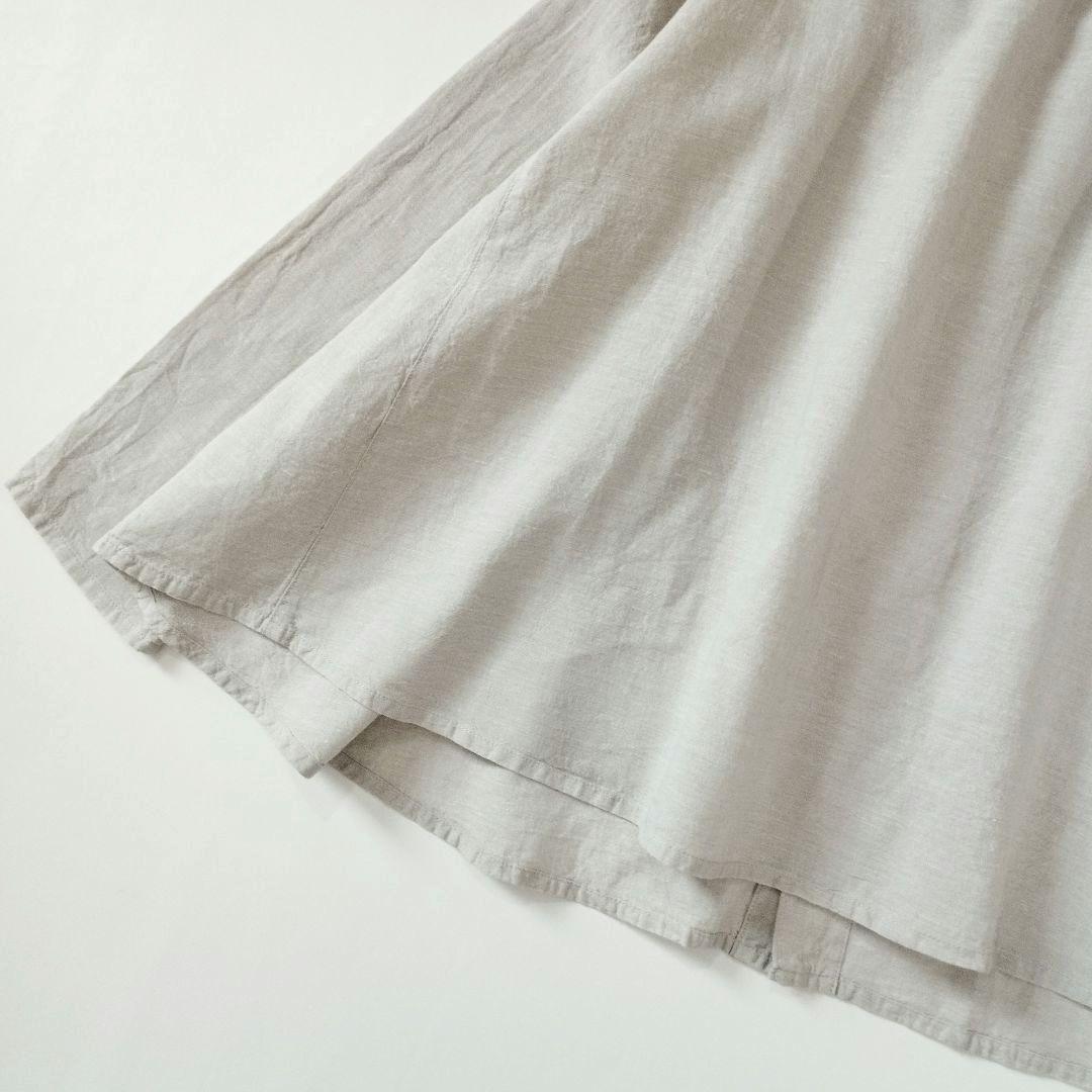 Plantation✨️コットンリネン ワイドシャツ 製品洗い
