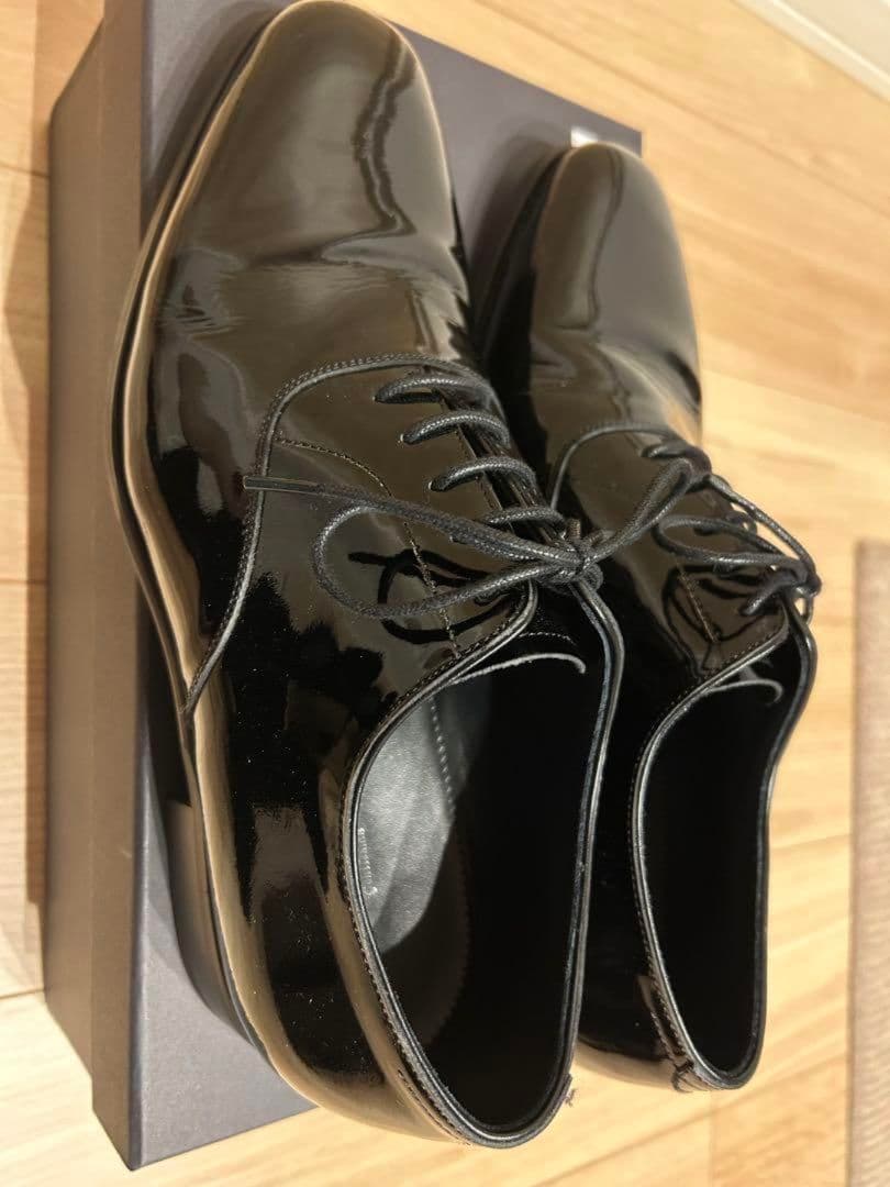 n*s様 エナメルシューズ サイズ7 新郎 革靴 トリートドレッシング