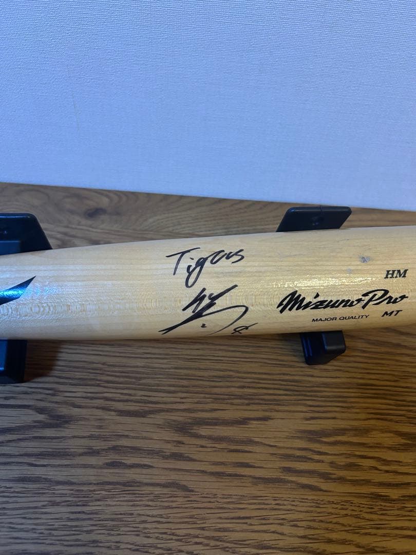 ふ*た様 阪神タイガース佐藤輝明選手ミズノプロ支給品 HM/MT刻印＋直筆サイン