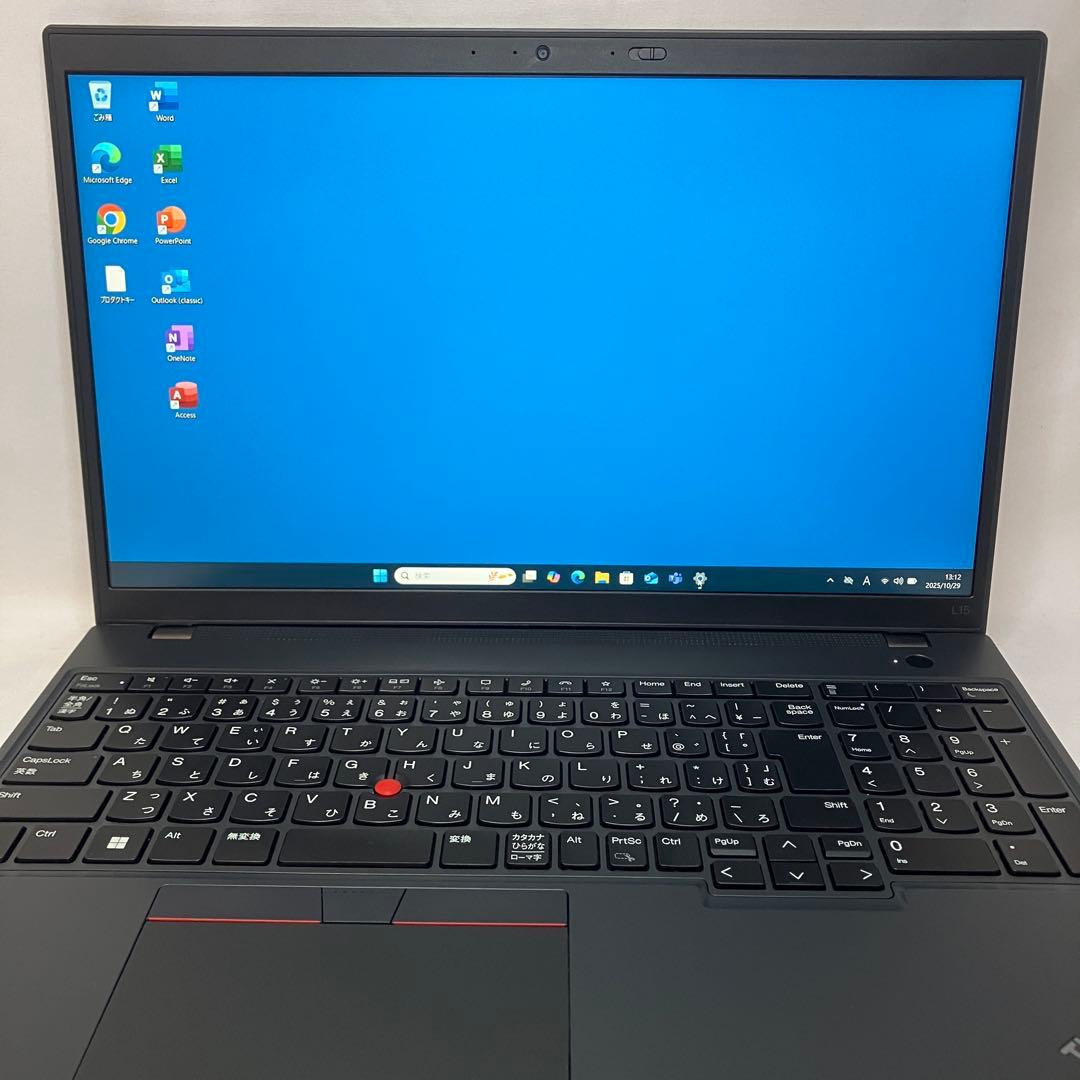 極美品 ThinkPad L15 第12世代 i5 15.6型 FHD オフィス