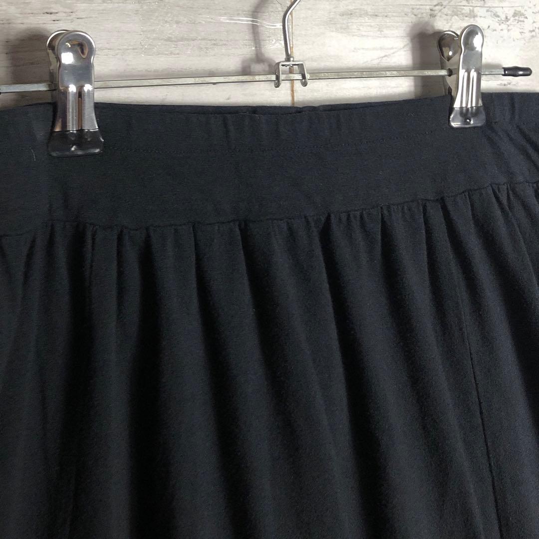 Y'sワイズ ヨウジヤマモト サルエルパンツ バックロゴ 黒 モード