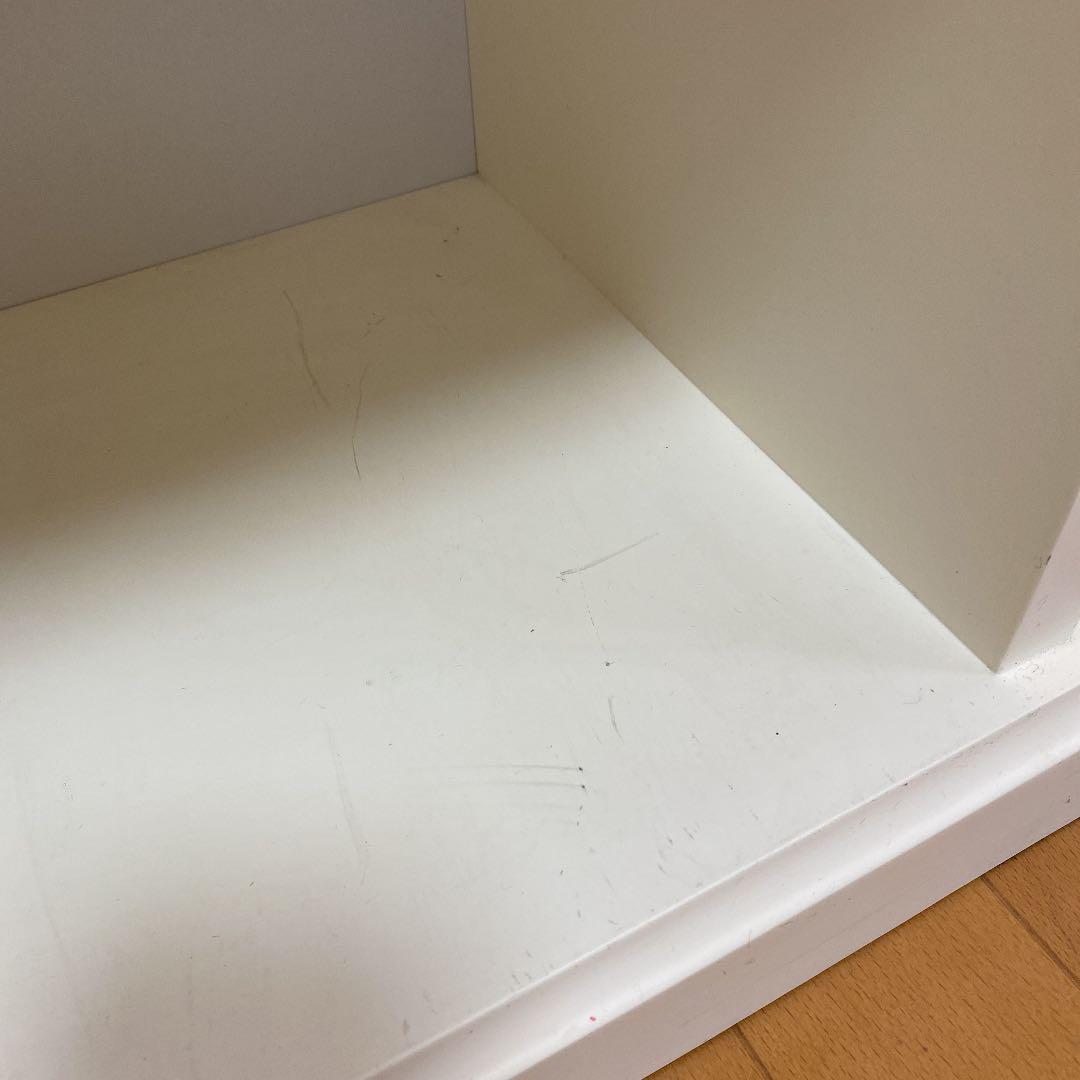 本棚　シェルフ　白