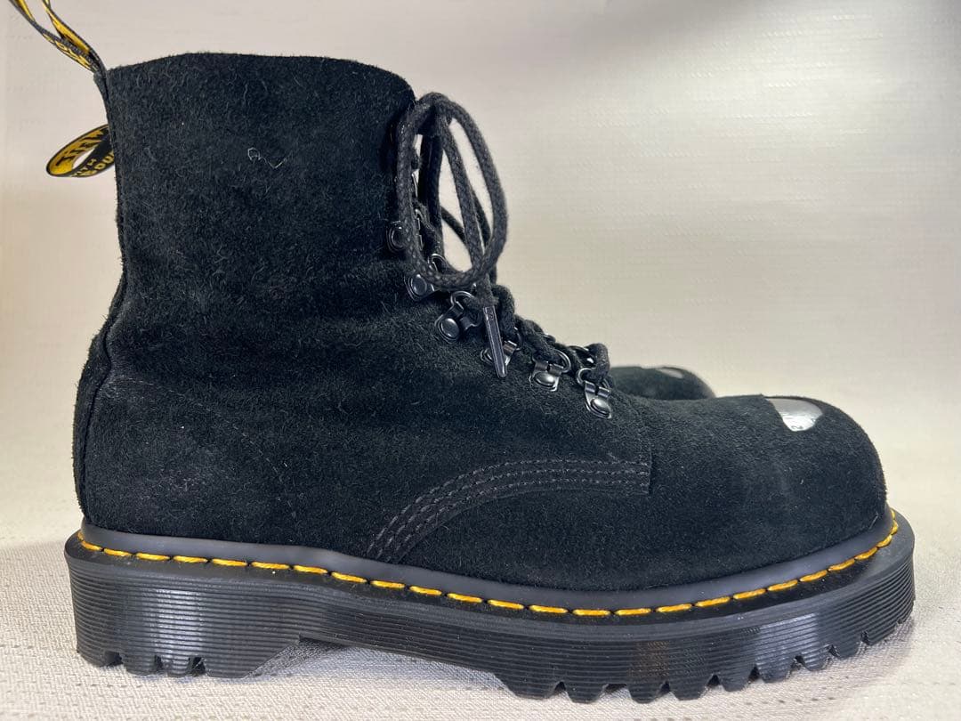 UK7_26cm Dr.Martens PASCAL スエード スチールトゥ