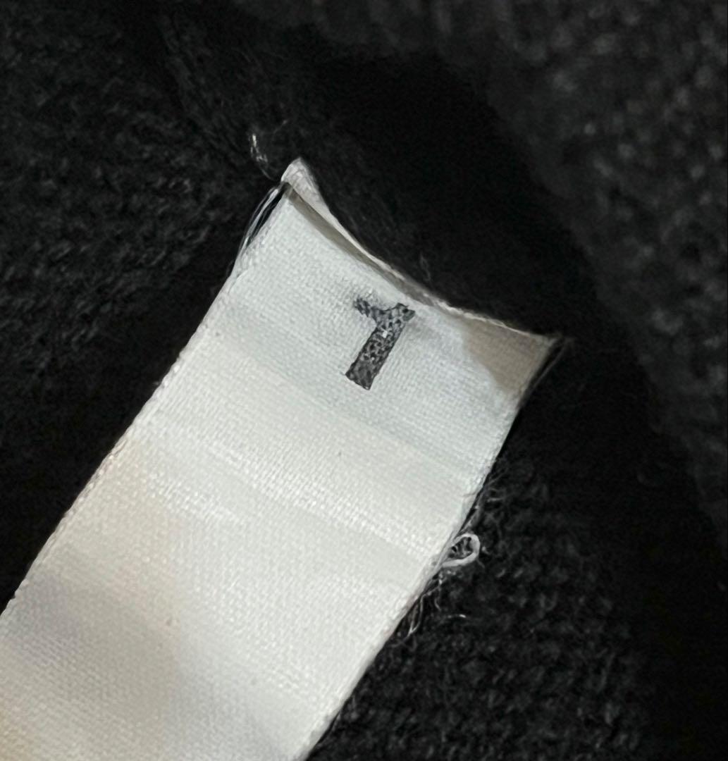 ビンテージ 90s agnes b.homme ニット ブラック フランス製