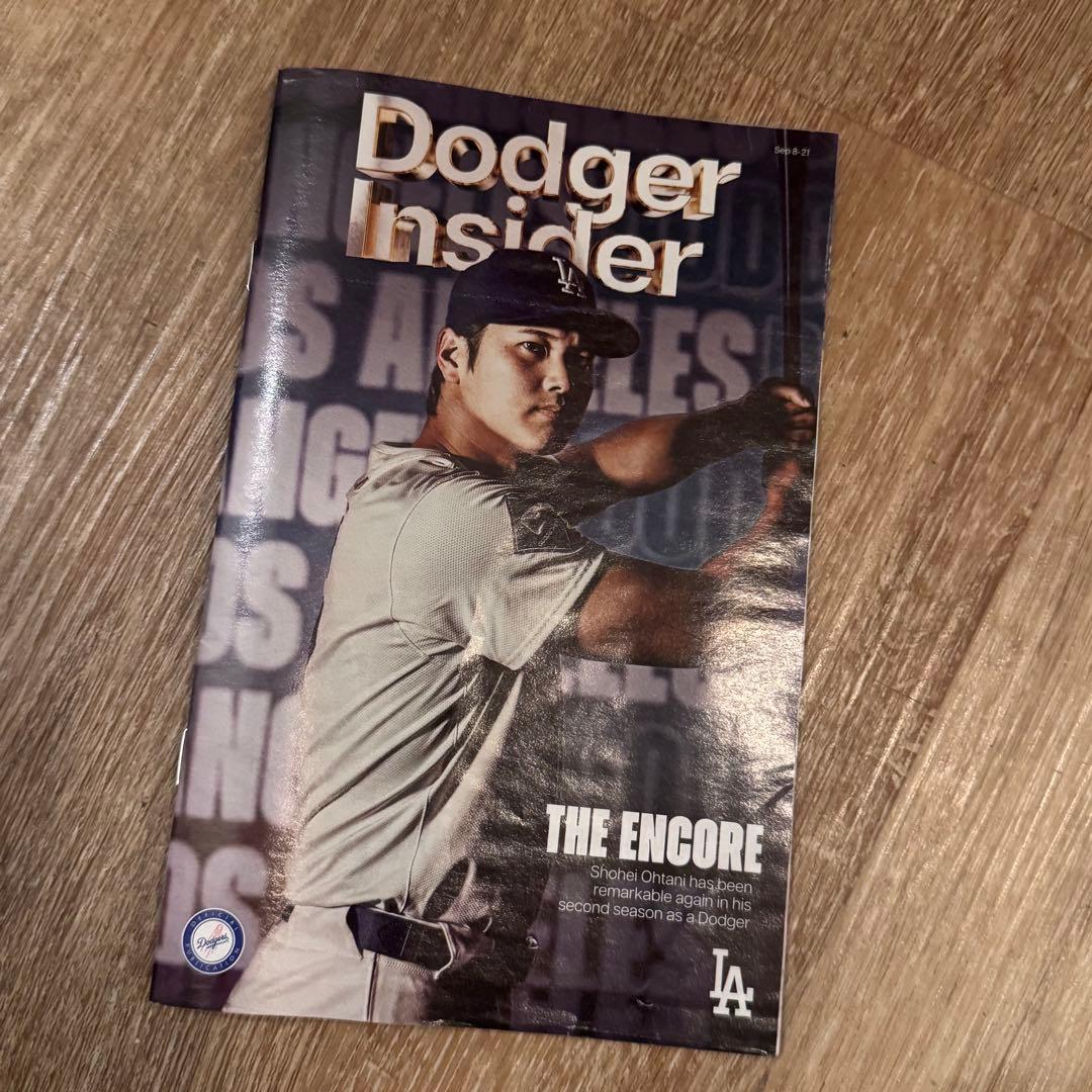 大谷翔平　50/50 ホームラン　ドジャース　来場者限定　冊子付