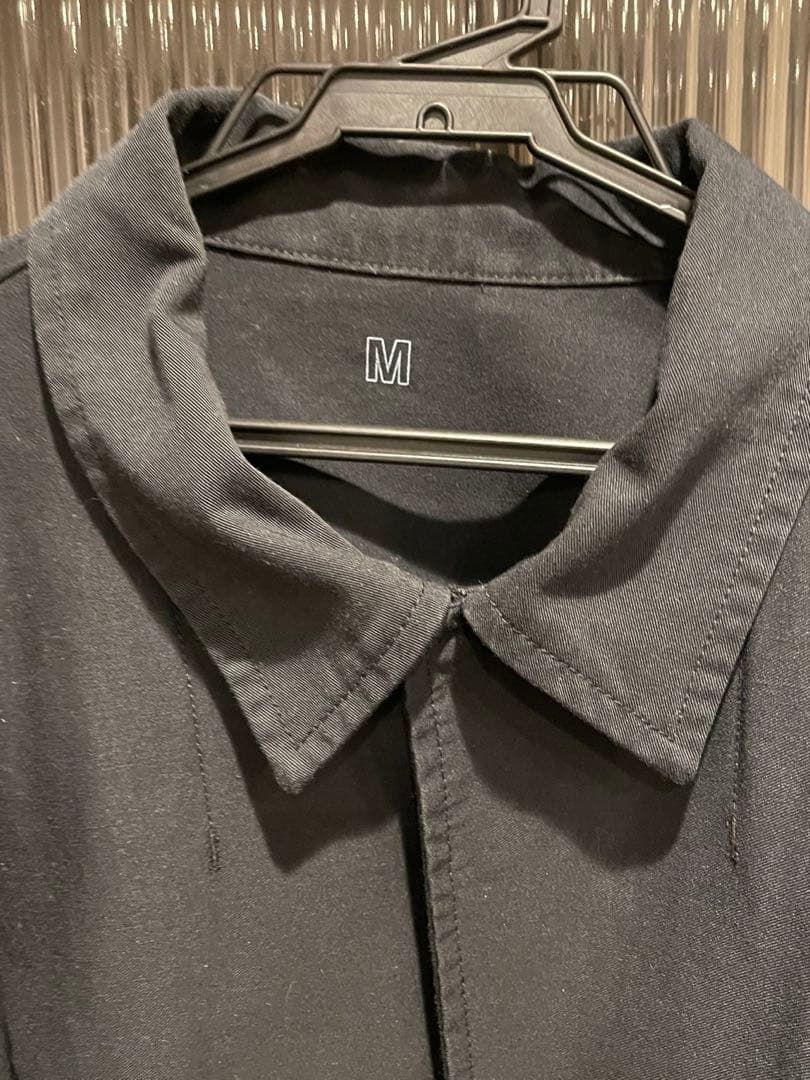 【セットアップ】Mujilabo 燃えにくい素材を使ったジャケットパンツＭ・黒