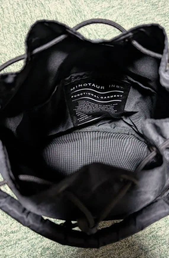 MINOTAUR PORTER レザー 巾着 バッグ ssz hyke sise