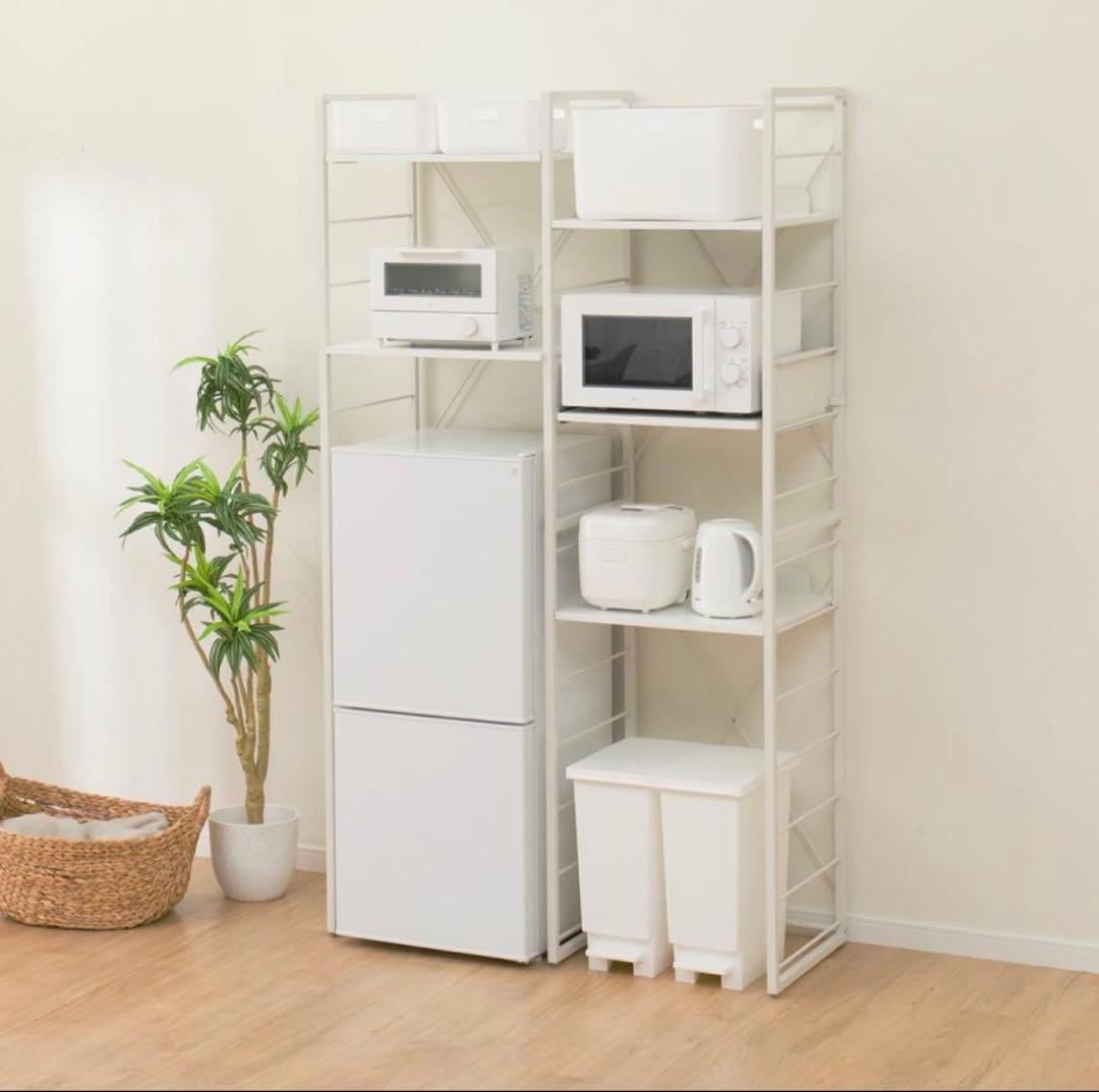 家電ラック(TA001 107 WH)