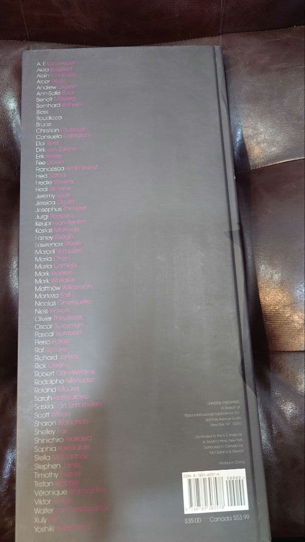 洋書 VISIONAIRE FASHION 2001