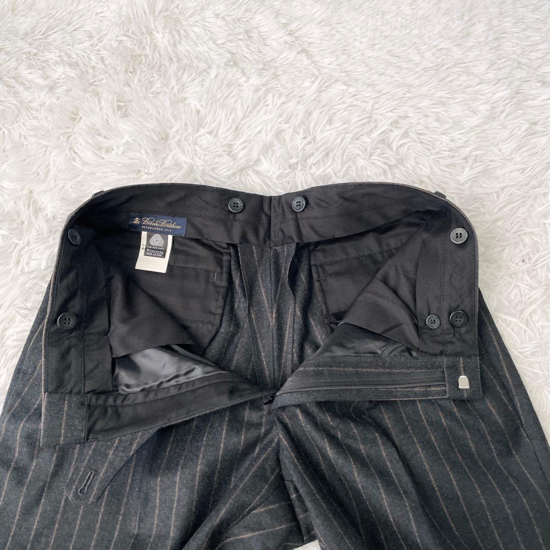 Brooks Brothers セットアップスーツ ウール 厚手 ブラック 37