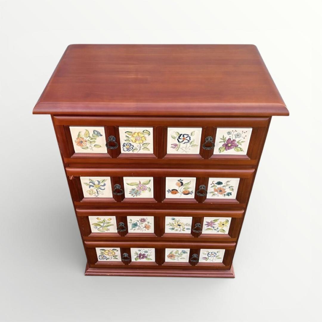 ACTUS アクタス バレンシア チェスト タイル スペイン 天然木 廃盤