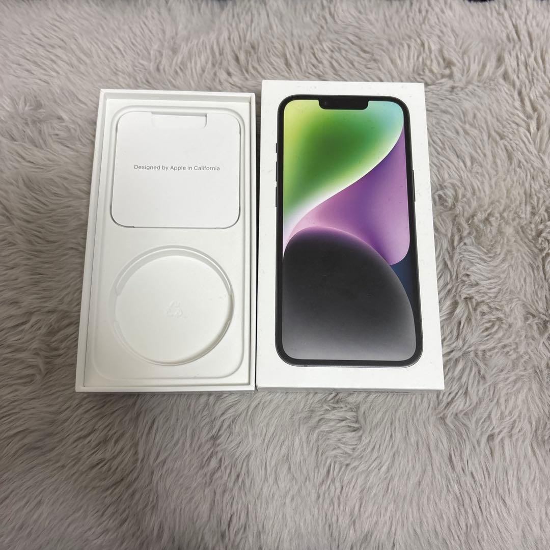 Apple iPhone14 128GB ミッドナイト 箱付き 本体