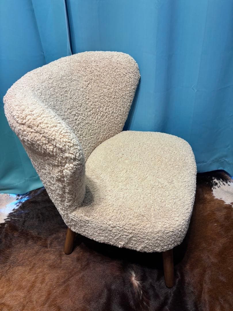 ZARA  ボア チェア　イス　①