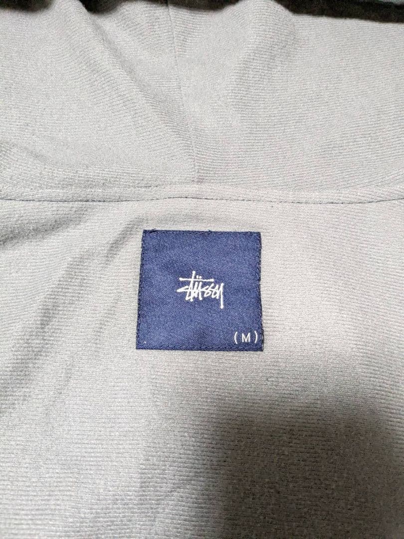 OLD STUSSY 紺タグ ナイロンジャケット ブラック