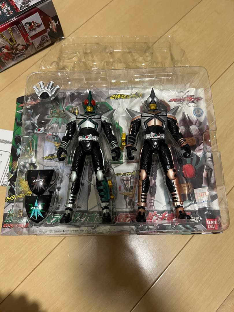 【当時品】仮面ライダーカブト　キャストオフライダーシリーズ10点セット