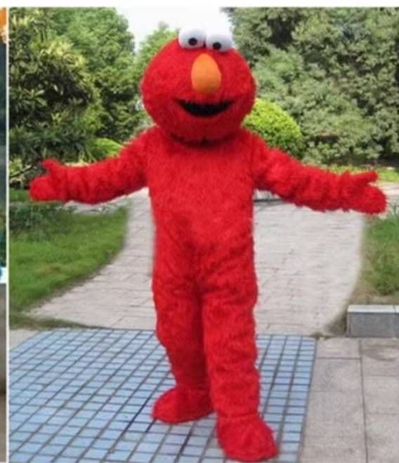 ハロウィン特価！エルモクッキーモンスターコスプレ　着ぐるみ　二次会　余興