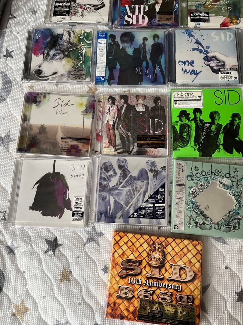 SID シド　CD まとめ売り　アルバム4枚　シングル17枚　計21枚