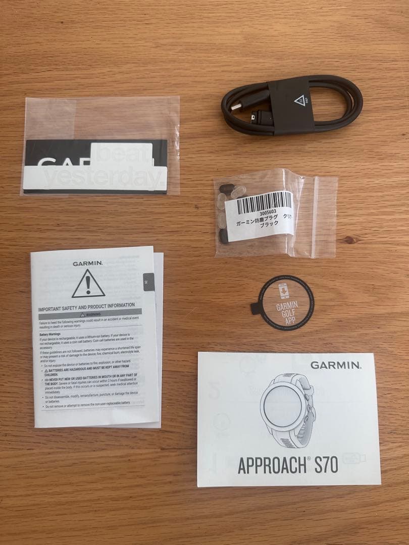 【TAさん専用】Garmin Approach S70 ホワイト 42mm