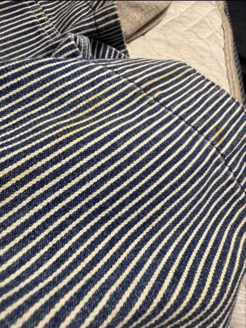 Carhartt ストライプ カバーオール セットアップ