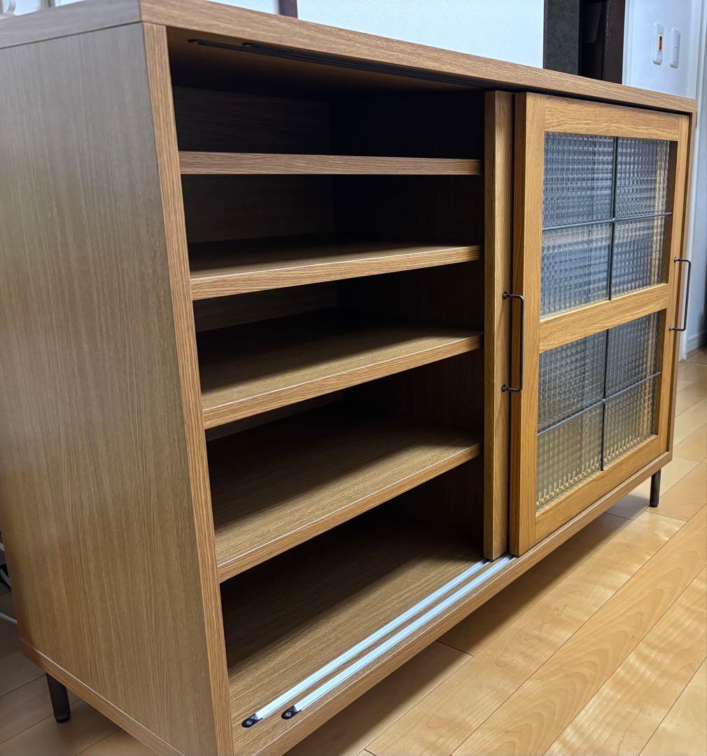 a.depeche (アデペシュ) カデル スライドガラスローボード1200