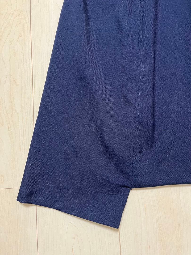 コムデギャルソンコムデギャルソン　サルエルパンツ　ネイビーSサイズ